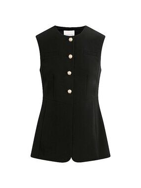 NWT 🖤 Favorite Daughter The Clocking In Top - Black - Small